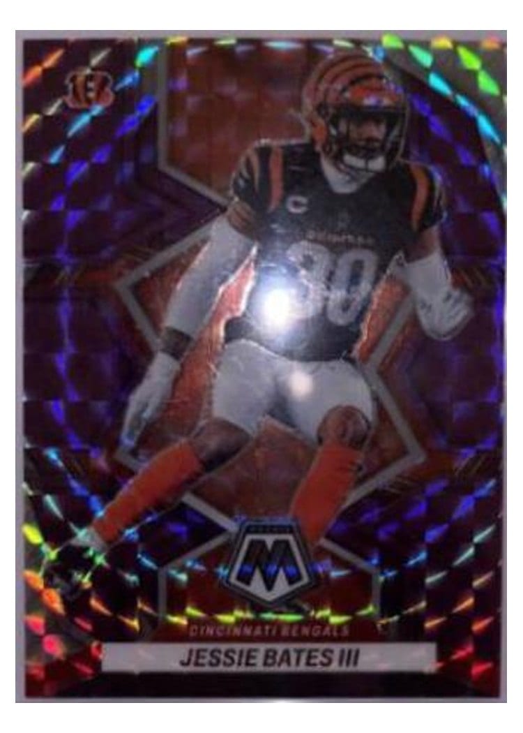 2022 Panini Mosaic Base Set Jessie Bates III #204 card