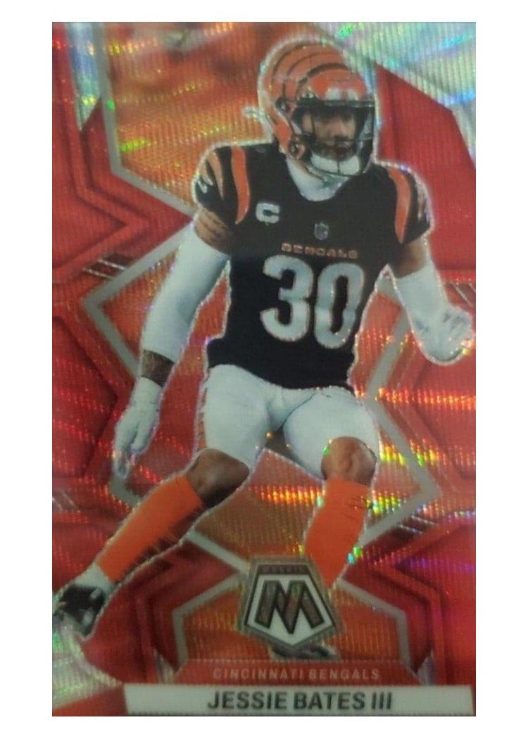 2022 Panini Mosaic Base Set Jessie Bates III #204 card