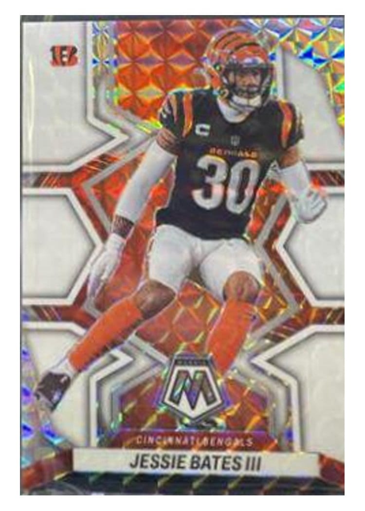 2022 Panini Mosaic Base Set Jessie Bates III #204 card