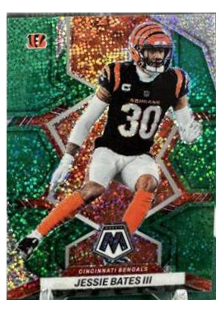 2022 Panini Mosaic Base Set Jessie Bates III #204 card