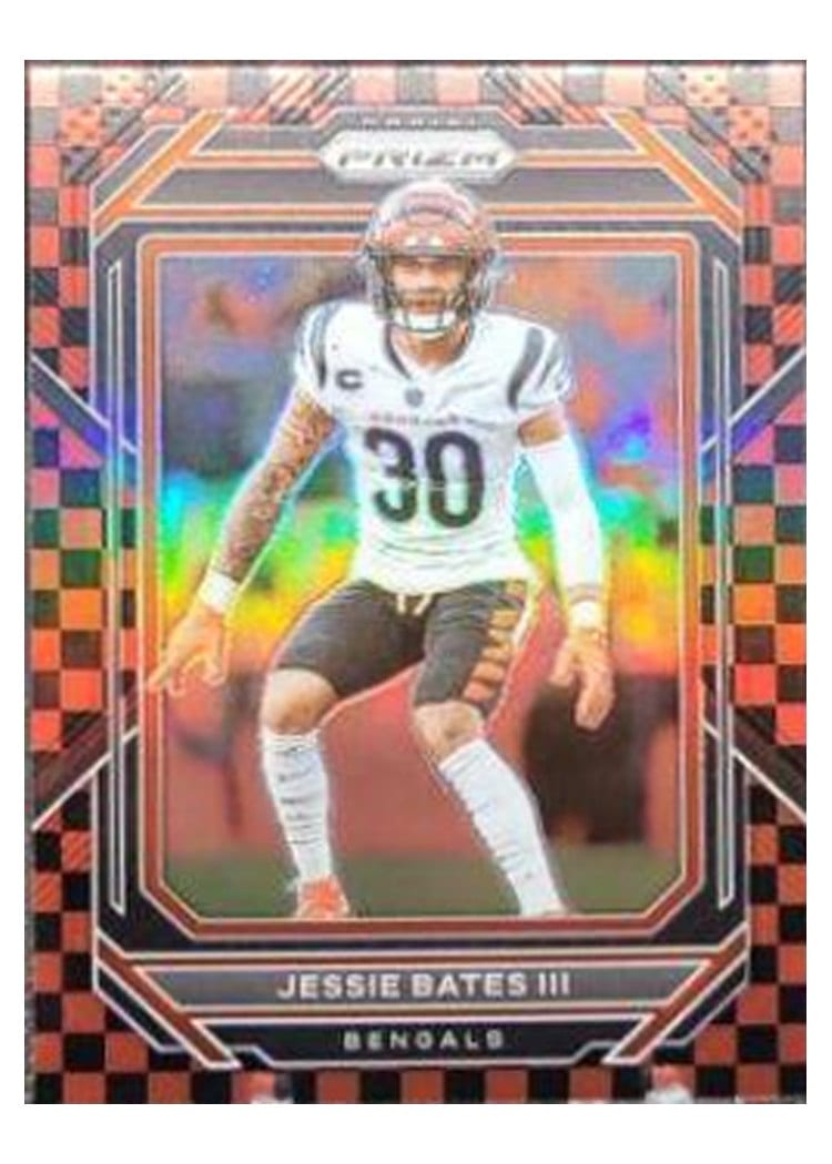 2022 Panini Prizm Base Set Jessie Bates III #61 card