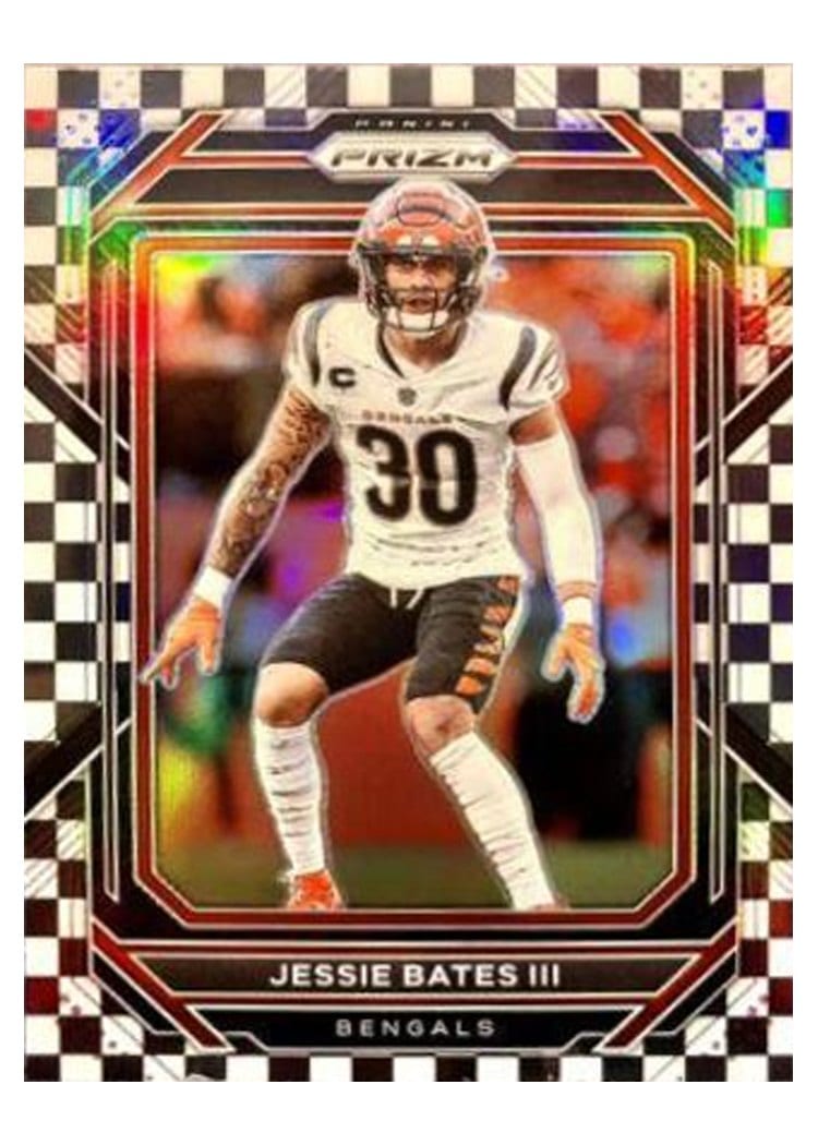 2022 Panini Prizm Base Set Jessie Bates III #61 card