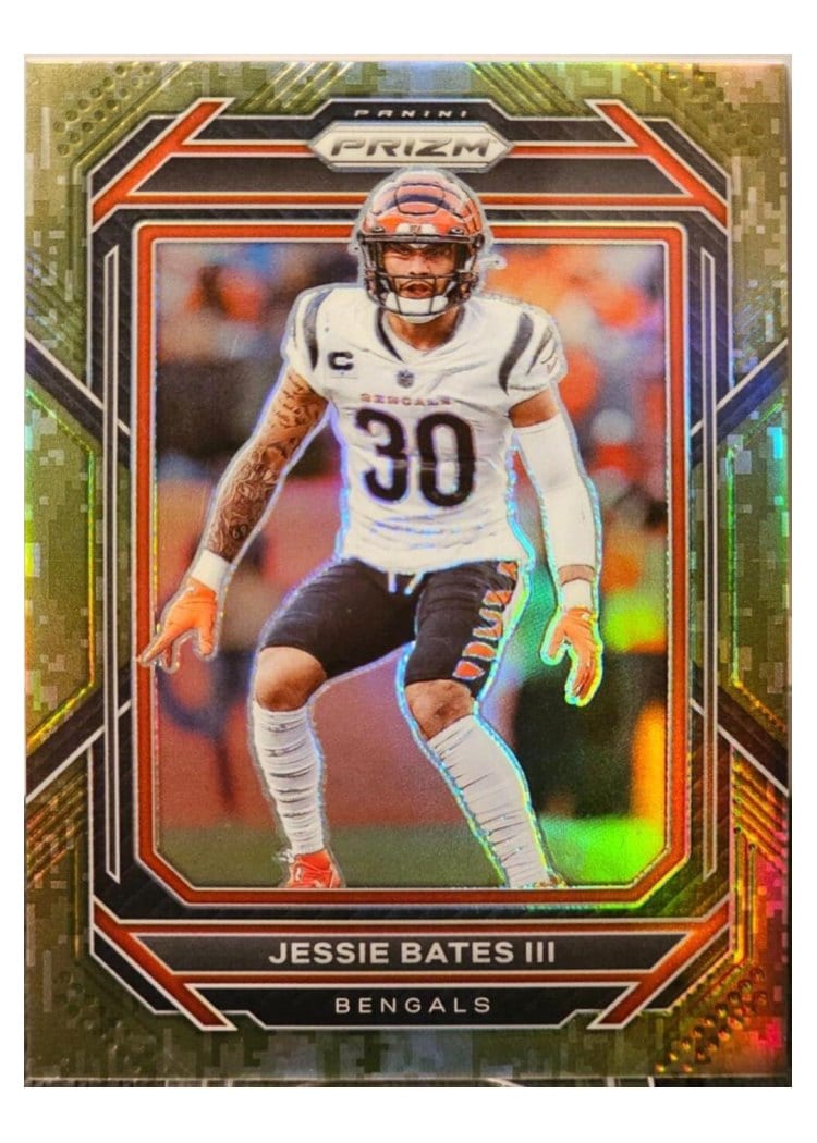 2022 Panini Prizm Base Set Jessie Bates III #61 card