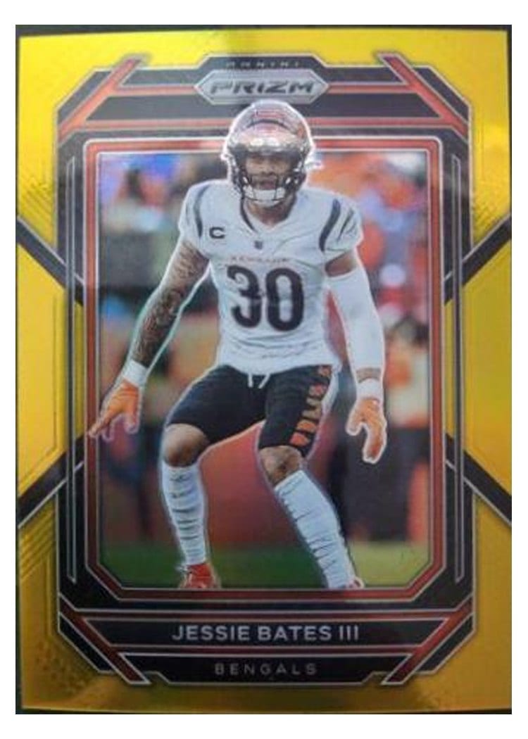 2022 Panini Prizm Base Set Jessie Bates III #61 card