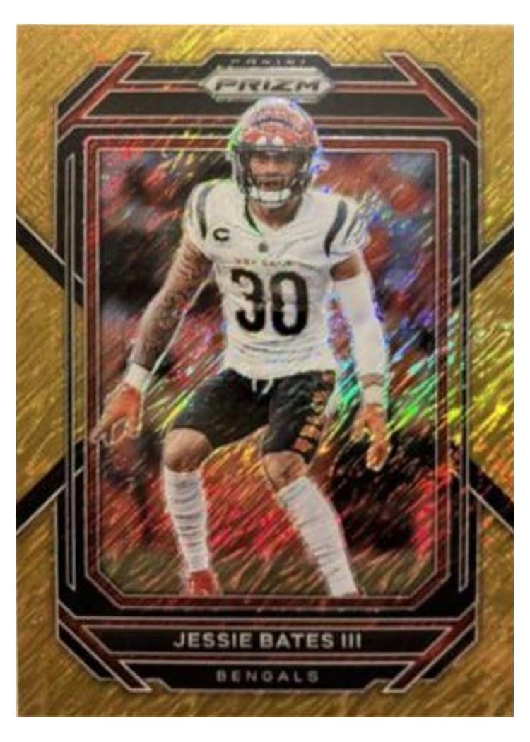 2022 Panini Prizm Base Set Jessie Bates III #61 card