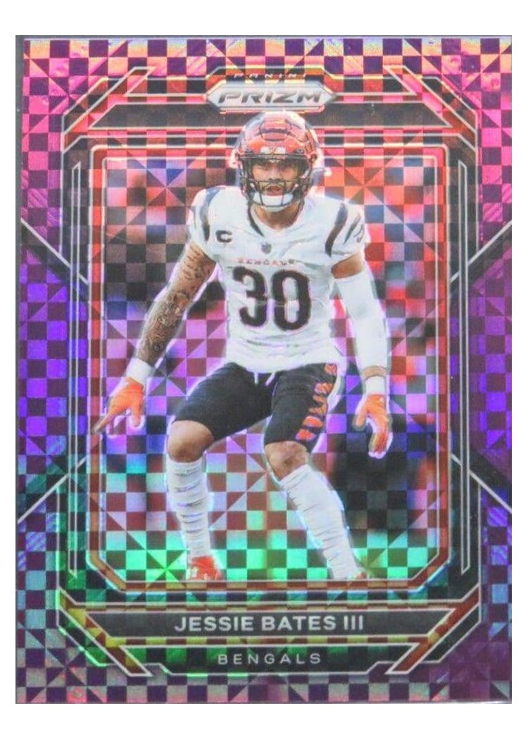 2022 Panini Prizm Base Set Jessie Bates III #61 card