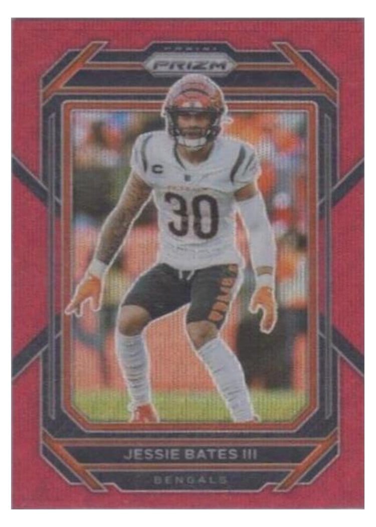 2022 Panini Prizm Base Set Jessie Bates III #61 card