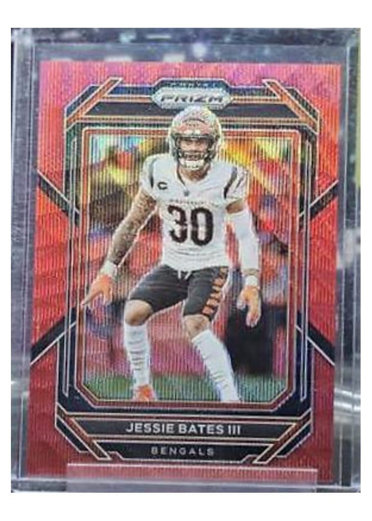 2022 Panini Prizm Base Set Jessie Bates III #61 card