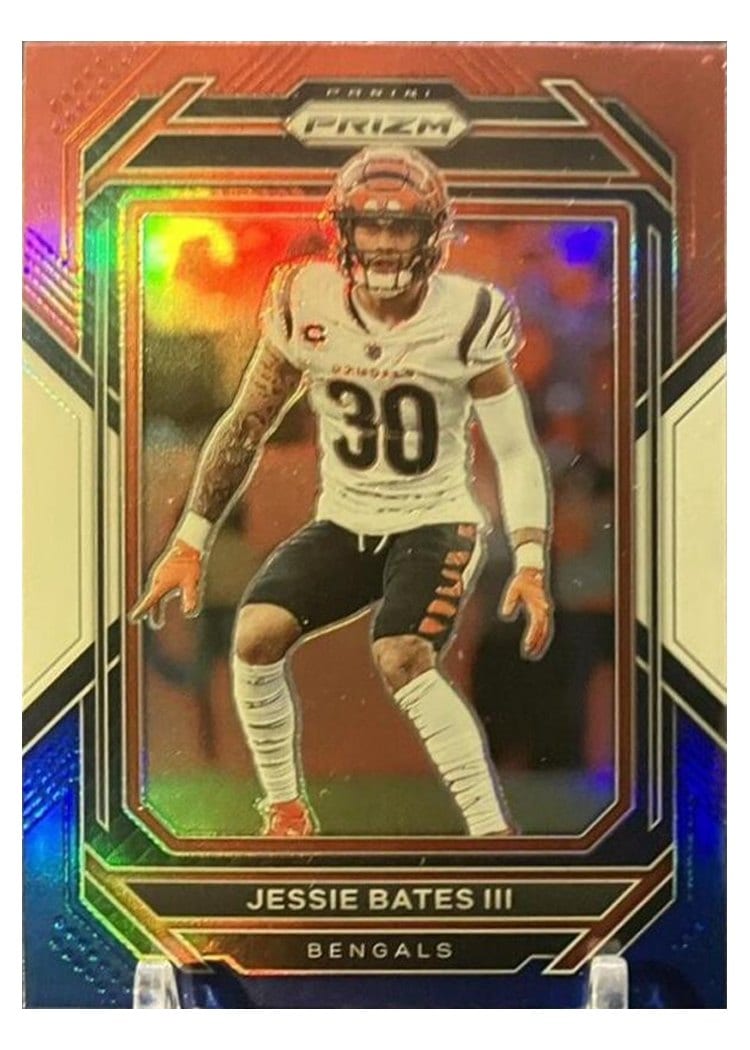 2022 Panini Prizm Base Set Jessie Bates III #61 card