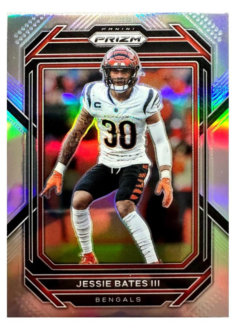 2022 Panini Prizm Base Set Jessie Bates III #61 card