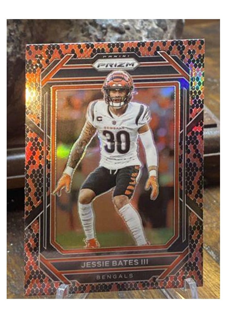 2022 Panini Prizm Base Set Jessie Bates III #61 card