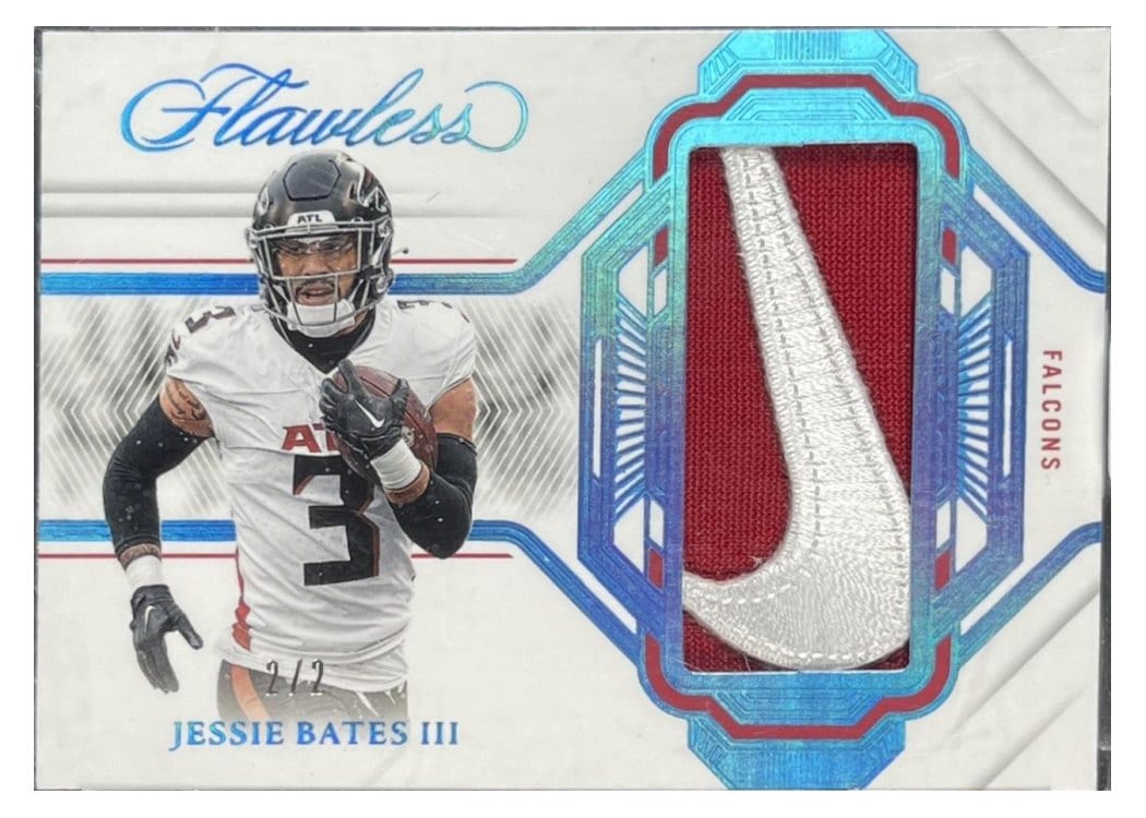 2023 Panini Flawless Brand Logos Jessie Bates III #2 card