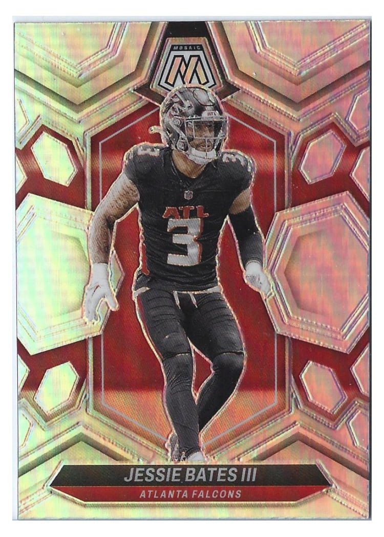 2024 Panini Mosaic Base Set Jessie Bates III Silver #13 card