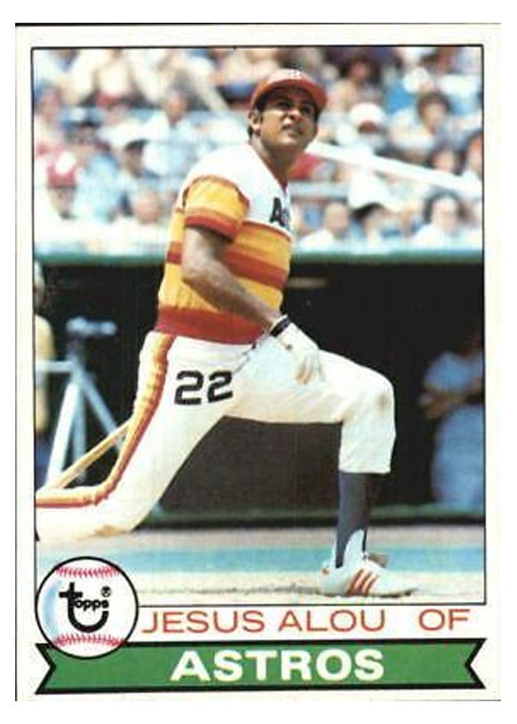 1979 Topps Jesus Alou #107 card
