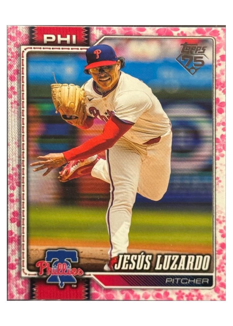 2026 Topps Base Set Jesús Luzardo #63 card