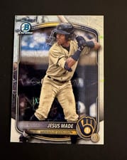 2025 Bowman Chrome Prospects Jesus Made #BCP-245