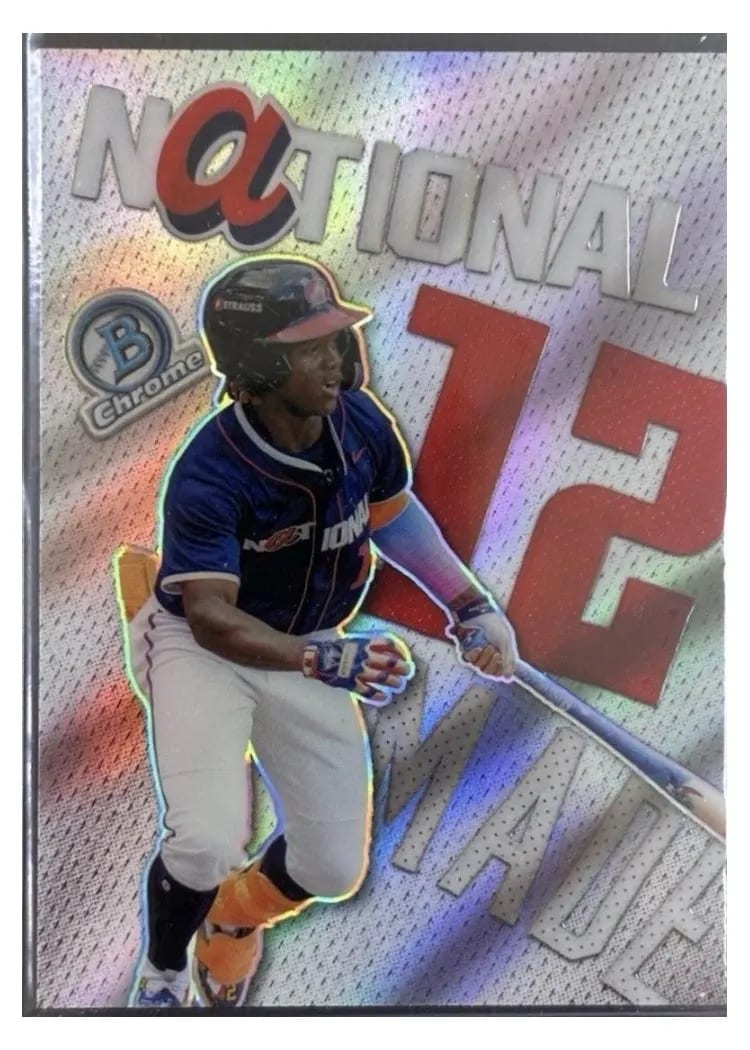 2026 Bowman Patchwork Jesus Made #P-17 card