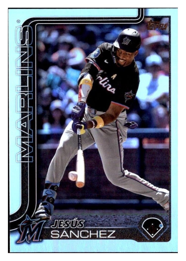 2025 Topps Base Set Jesús Sánchez #157 card