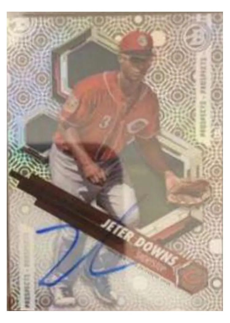 2018 Bowman High Tek Jeter Downs #JD card