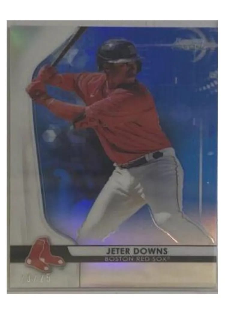 2020 Bowman Sterling Base Set Jeter Downs #BPR-23 card