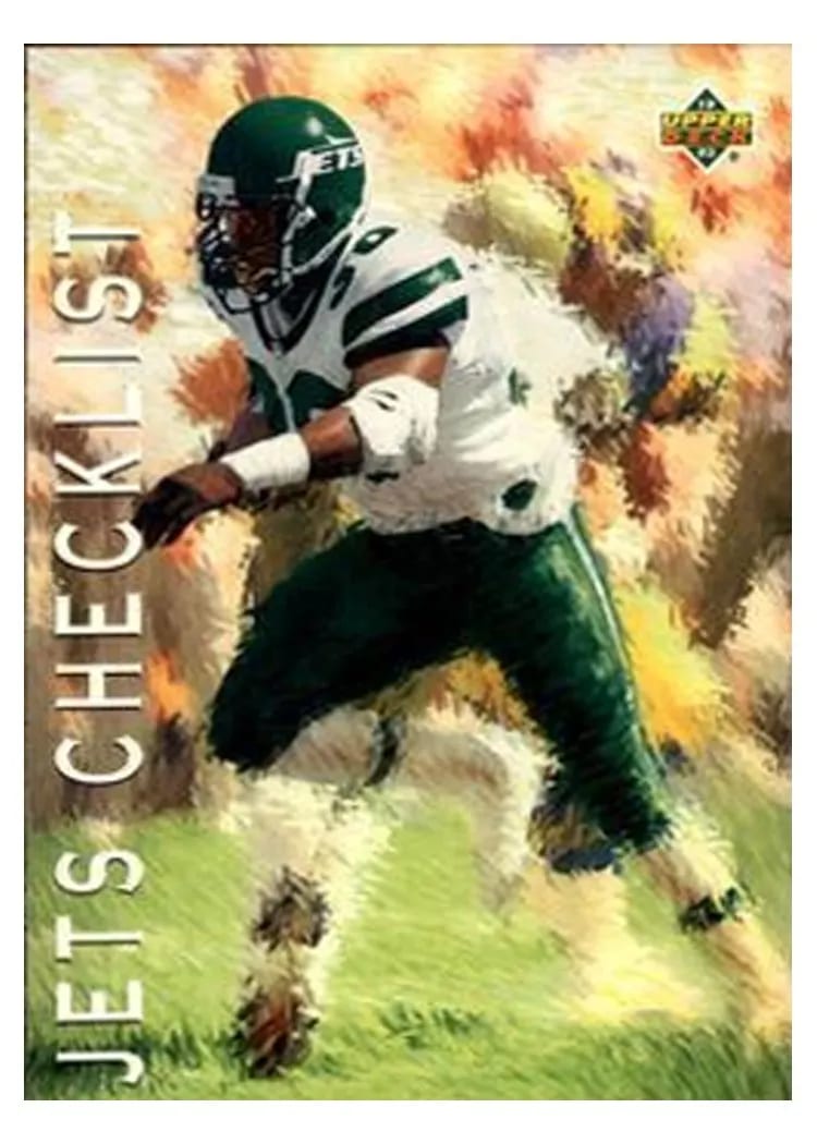 1993 Upper Deck Jets Checklist #79 card