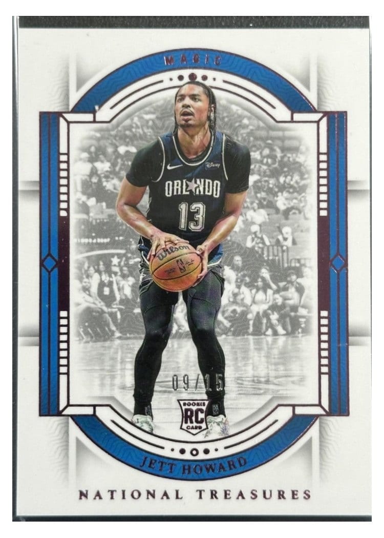 2023-24 Panini National Treasures Base Set Jett Howard #54 card
