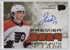 2024-25 Upper Deck Premier Premier Rookie Auto Jersey Jett Luchanko #PRA-JL card