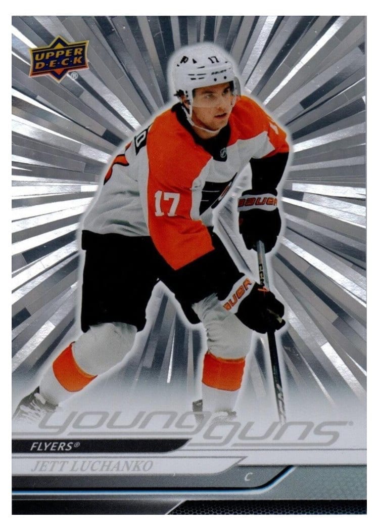 2024 Upper Deck Jett Luchanko Outburst Silver #484 card