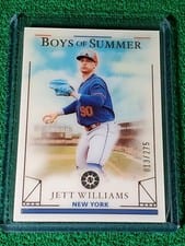 2024 Panini Boys of Summer Base Set Jett Williams #40 card