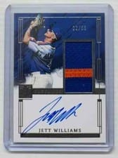 2024 Panini Impeccable Elegance Prospect Jersey Autographs Jett Williams #EPJ-JW card