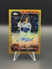 2024 Topps Pro Debut Chrome Autographs Jett Williams #PDC-21 card