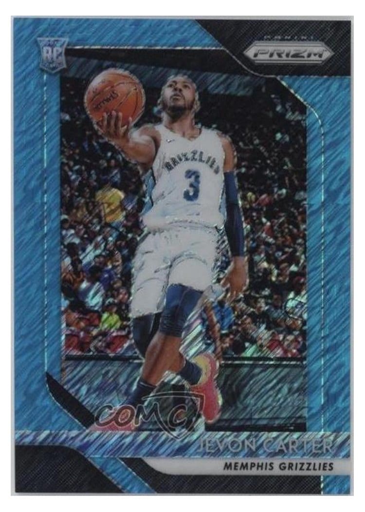 2018-19 Panini Prizm Base Set Jevon Carter #76 card