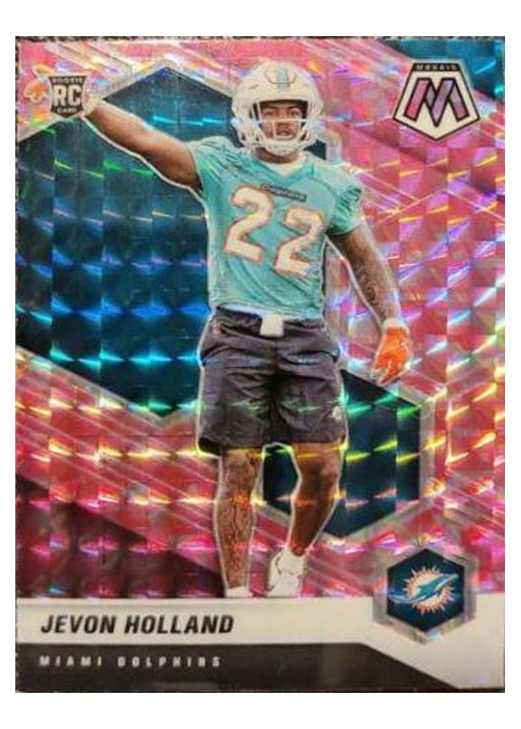2021 Panini Mosaic Base Set Jevon Holland #382 card
