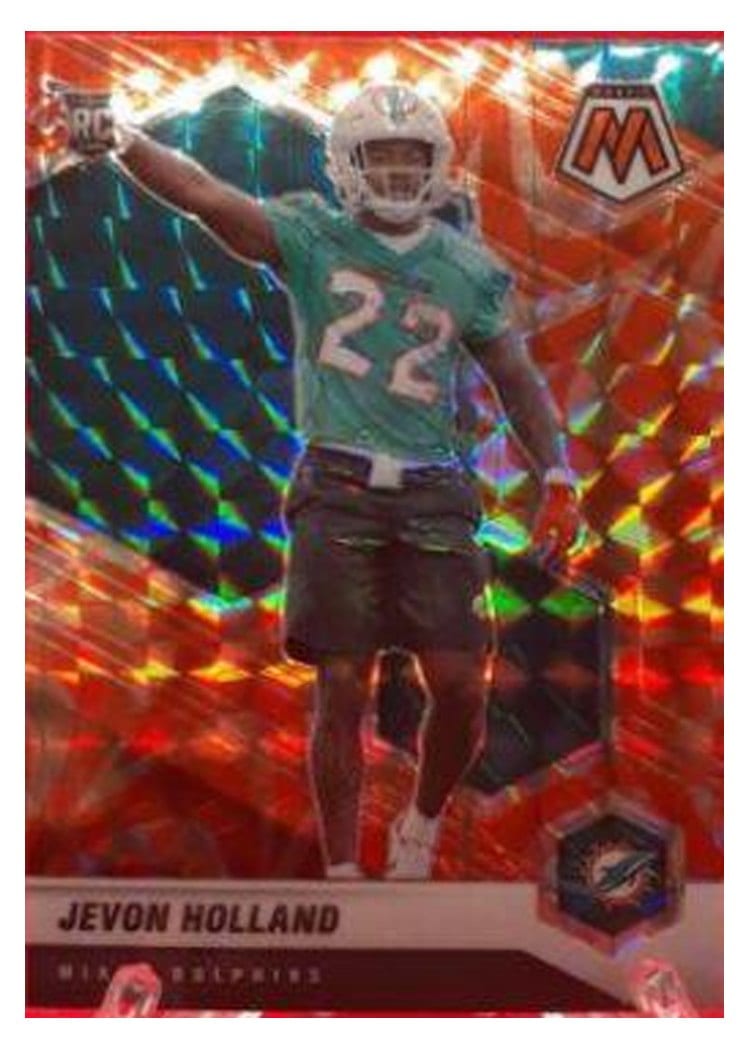 2021 Panini Mosaic Base Set Jevon Holland #382 card