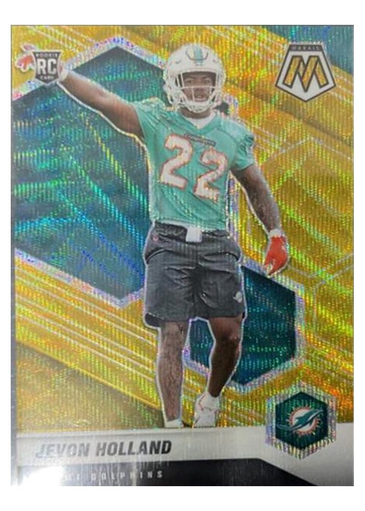 2021 Panini Mosaic Base Set Jevon Holland #382 card