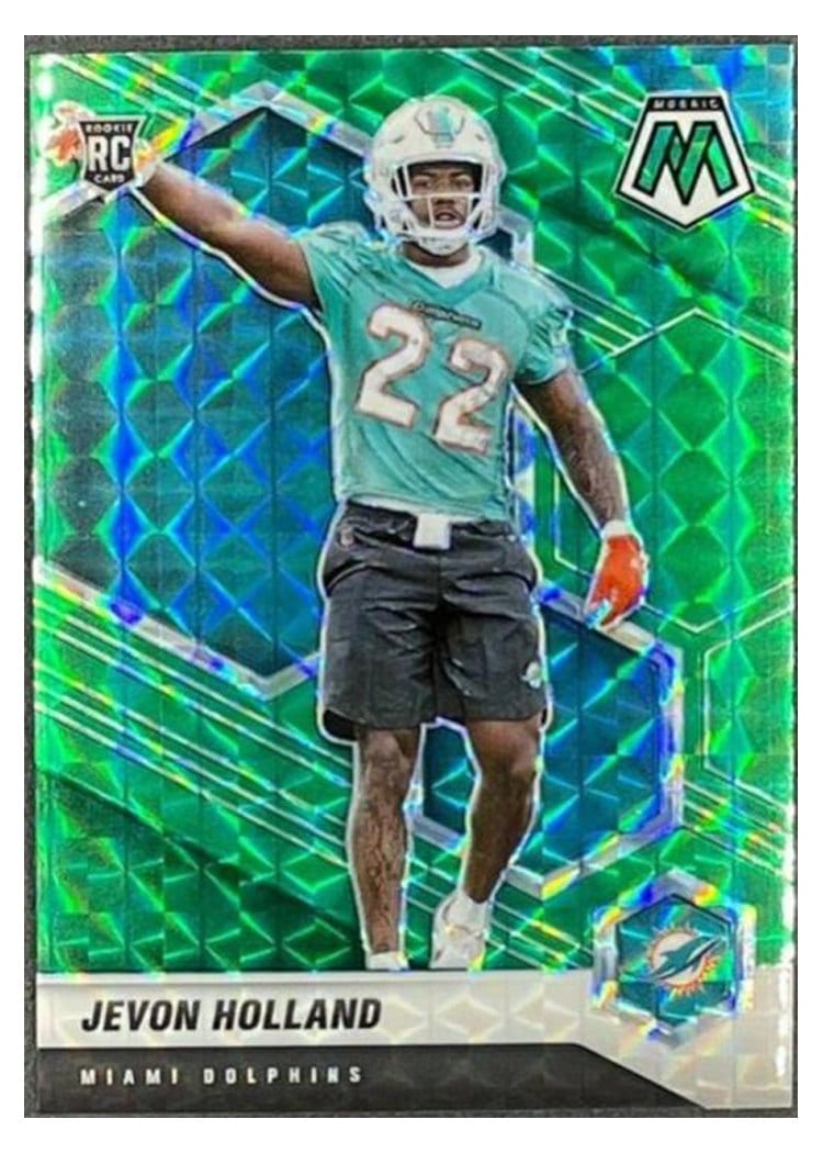 2021 Panini Mosaic Base Set Jevon Holland #382 card