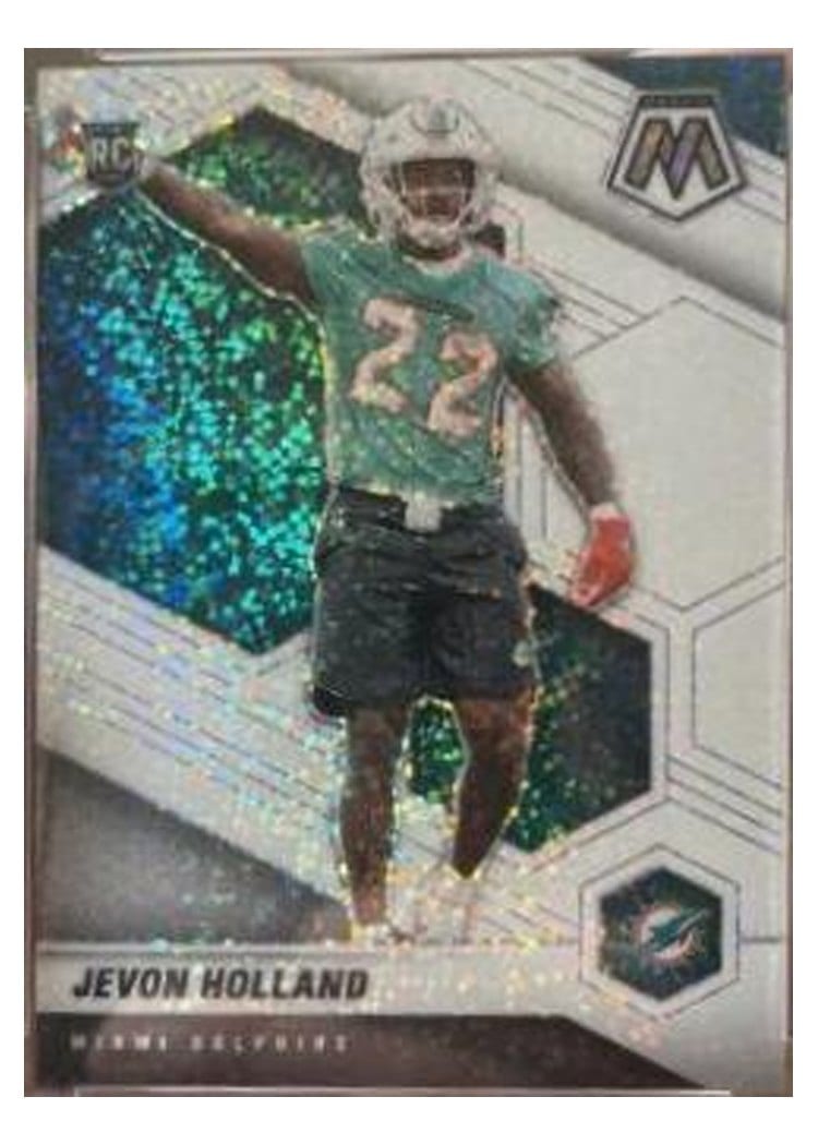 2021 Panini Mosaic Base Set Jevon Holland White Sparkle #382 card