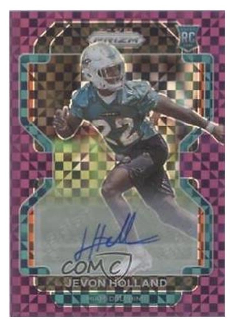 2021 Panini Prizm Base Set Jevon Holland #392 card