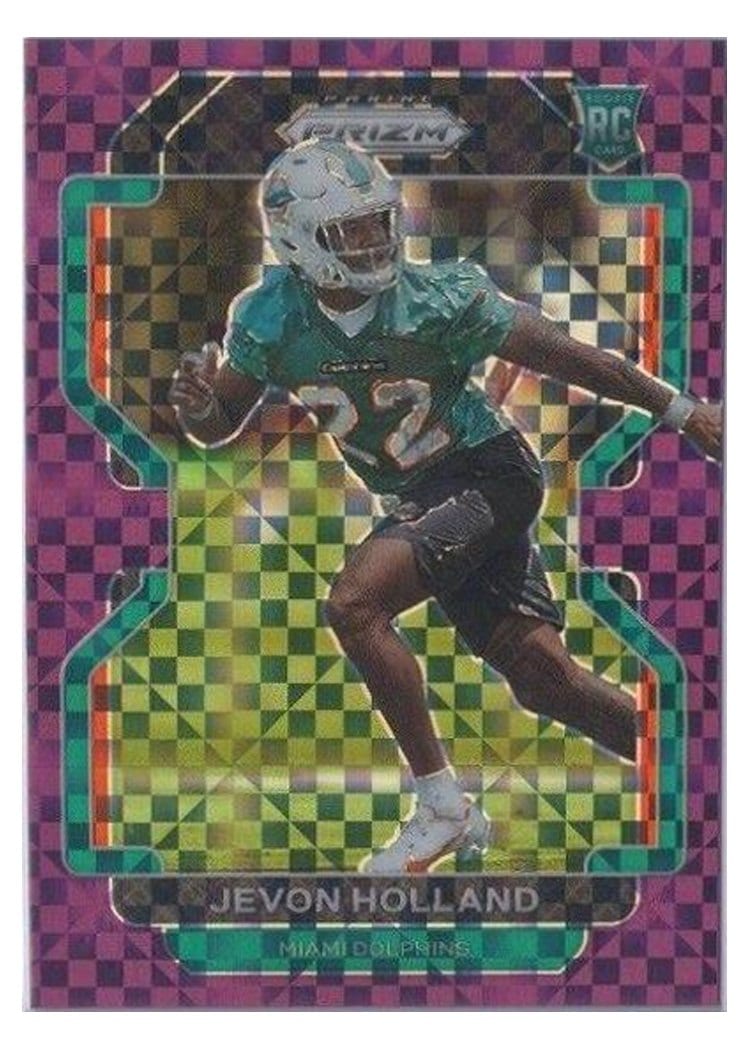 2021 Panini Prizm Base Set Jevon Holland #392 card
