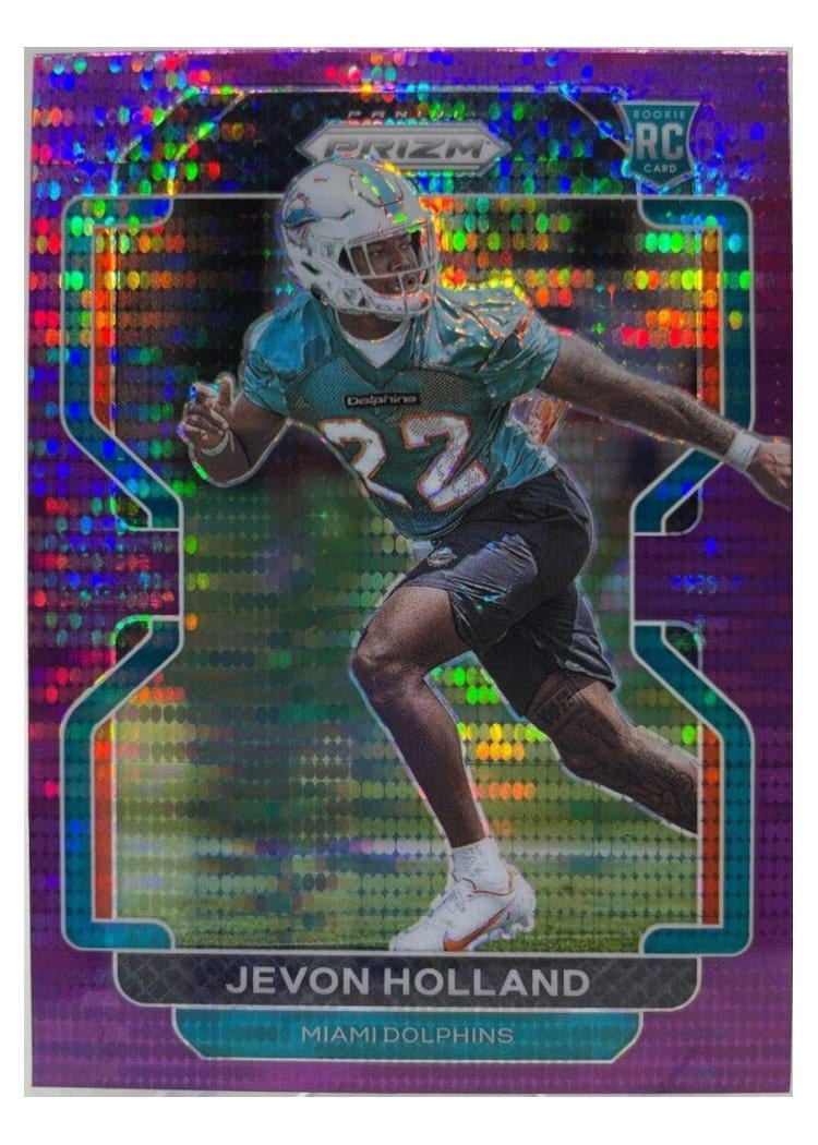 2021 Panini Prizm Base Set Jevon Holland #392 card