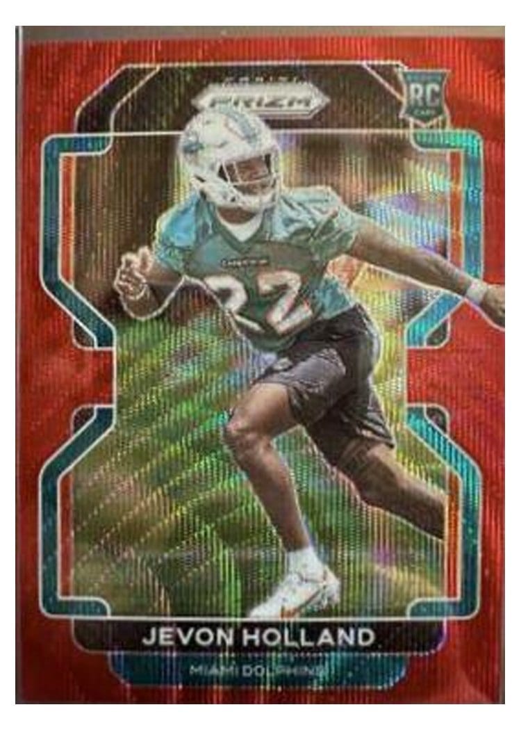 2021 Panini Prizm Base Set Jevon Holland #392 card