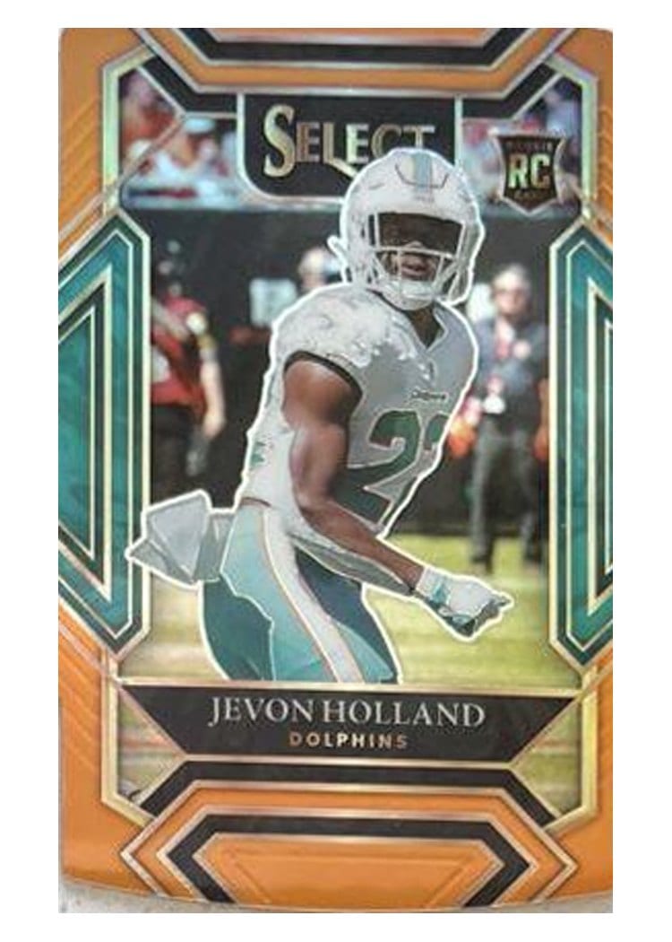 2021 Panini Select Base Set Jevon Holland Orange Die Cut #289 card