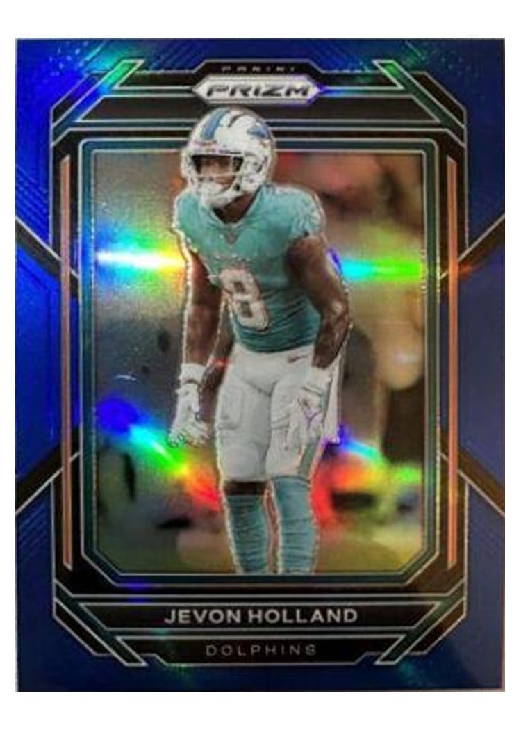 2022 Panini Prizm Base Set Jevon Holland Gold #184 card