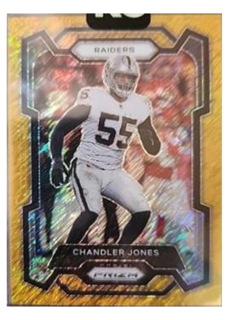 2024 Panini Prizm Base Set Jevon Holland Gold Shimmer #180 card