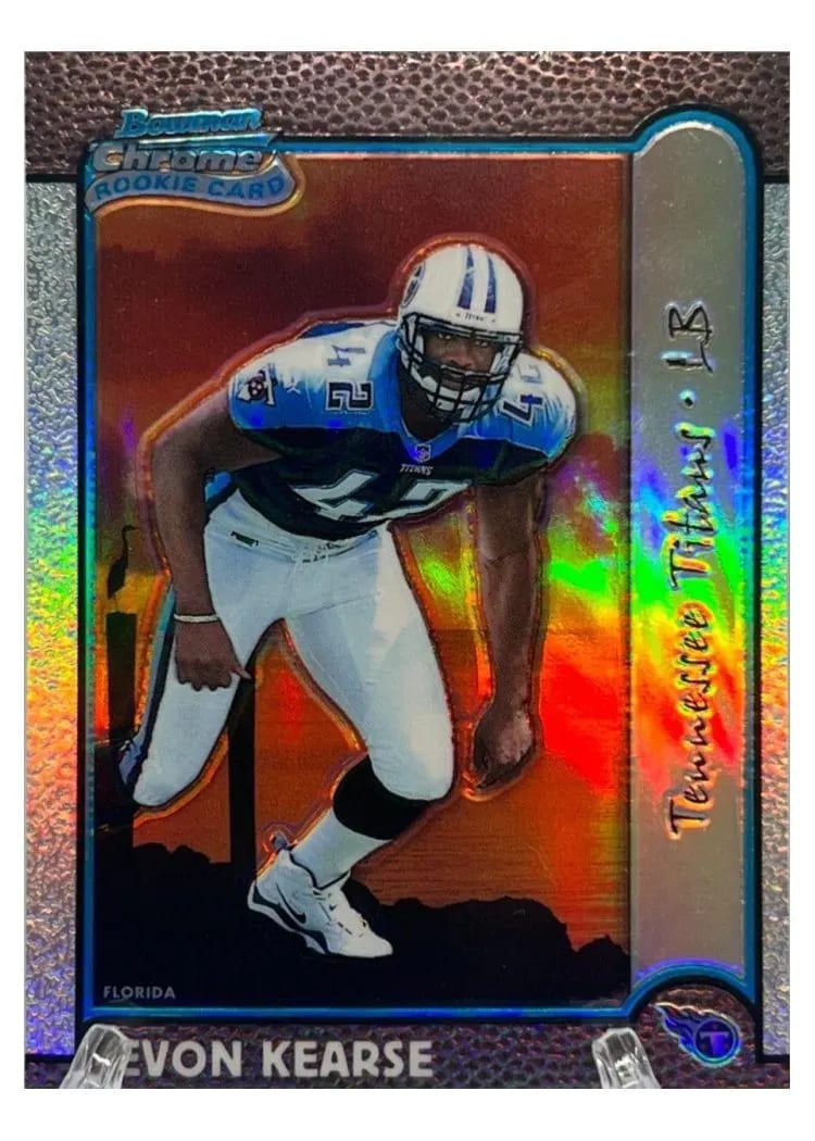 1999 Bowman Chrome Jevon Kearse #176 card
