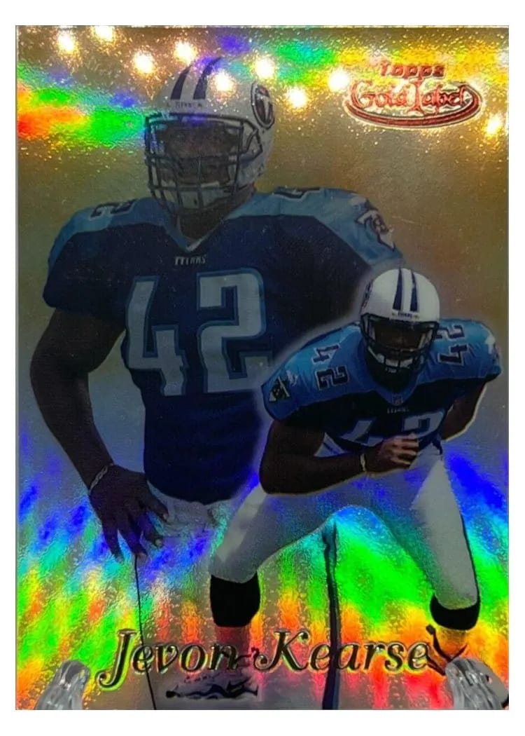 1999 Topps Gold Label Jevon Kearse #13 card