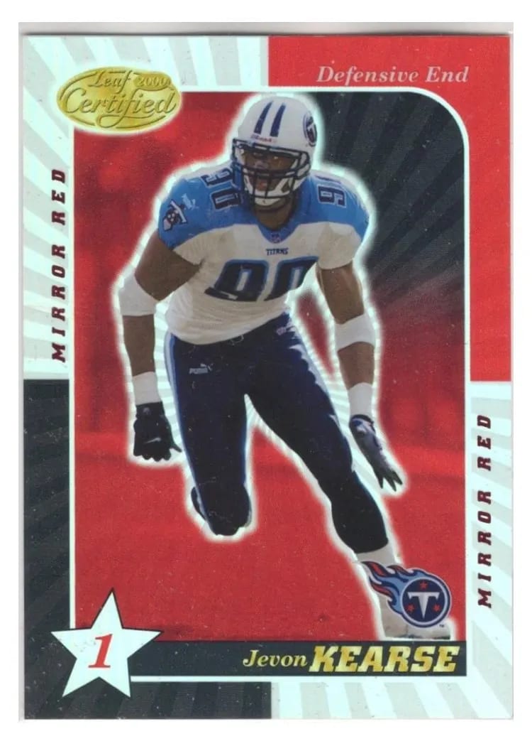 2000 Leaf Certified Jevon Kearse #93 card