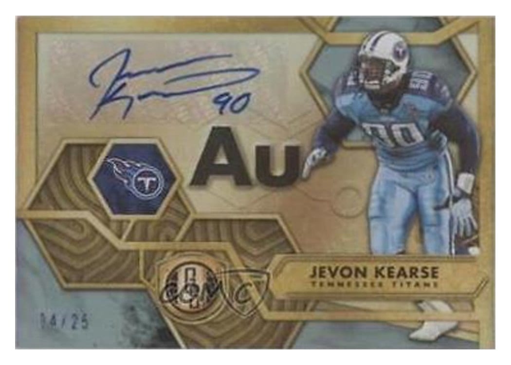 2022 Panini Gold Standard Au Jevon Kearse #AU-JKE card