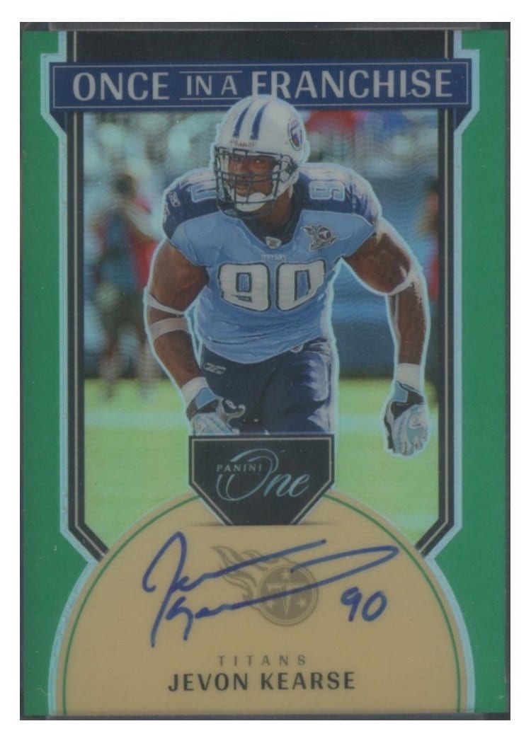 2024 Panini One Once in a Franchise Autographs Jevon Kearse #355 card
