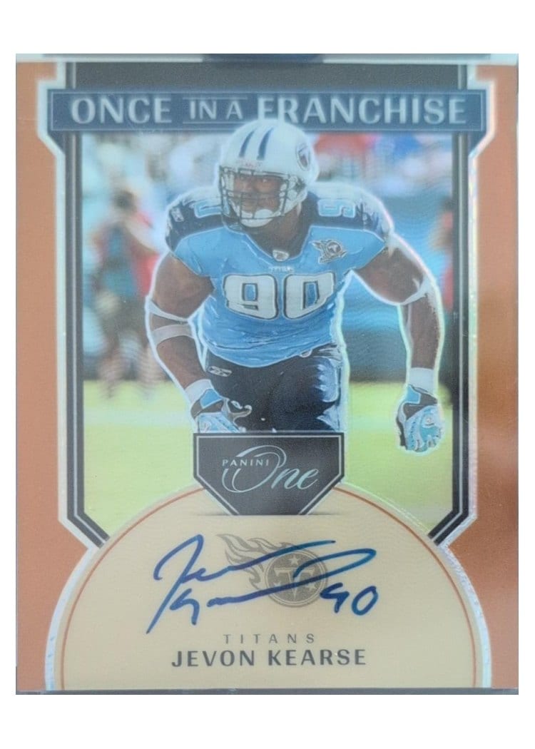 2024 Panini One Once in a Franchise Autographs Jevon Kearse #355 card